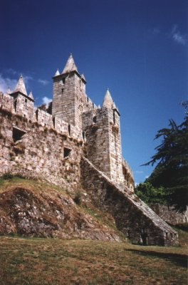 Castelo de Santa Maria da Feira - foto de José Semelhe, 1997