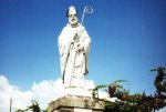Estátua de São Martinho de Dume, Braga  - foto de José Semelhe, 1999