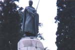Estátua de D. Afonso Henriques, Guimarães - foto de José Semelhe, 1995