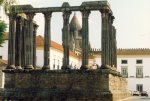 Templo romano, Évora - foto de J. B. César