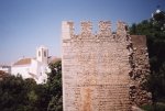 Castelo de Tavira - foto de José Semelhe, Julho de 2002