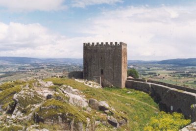 Castelo de Celorico da Beira - foto de Ana Ferreira, 2000