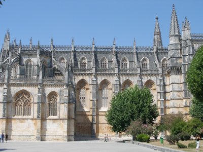 Mosteiro da Batalha - foto de José Semelhe, Agosto de 2006