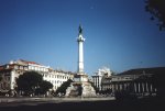 Largo do Rossio, Lisboa - foto de Ana Ferreira, 1999