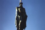 Estátua de D. Pedro IV, Largo do Rossio, Lisboa - foto de Ana Ferreira, 1999