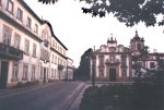 Colégio de São José e igreja da Misericórdia, Mangualde - foto de J. B. César, Setembro de 2000