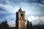 Torre da antiga igreja paroquial de Telões, Vila Pouca de Aguiar - foto de José Semelhe, 1998