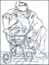 Mário de Sá-Carneiro - Desenho de Almada Negreiros