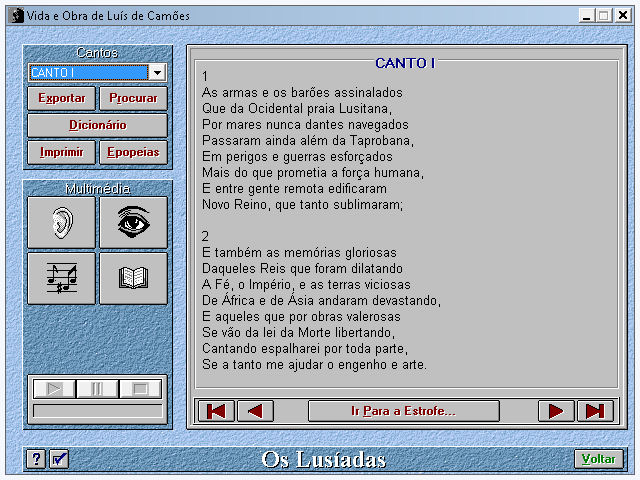 Vida e Obra de Luís de Camões - versão 1.1